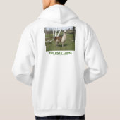 VESTE À CAPUCHE LE QUOTIDIEN LAMA (Dos)