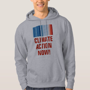 Veste À Capuche Le réchauffement climatique freine le changement c