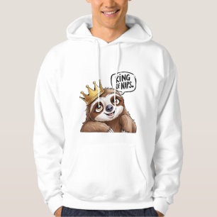 Veste À Capuche Le Roi de la sieste - Une Sloth Classique