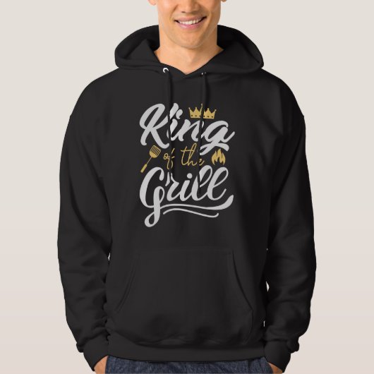 Veste À Capuche Le Roi Du Grill (Devant)