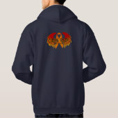 Veste À Capuche Le ruban de conscience de CRP RSD s'envole le (Dos)