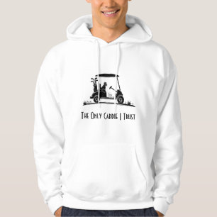 Veste À Capuche Le Seul Caddie Que J'Ai Confiance Golden Retriever