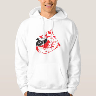 Veste À Capuche Le sweat-shirt à tourbillon décalé