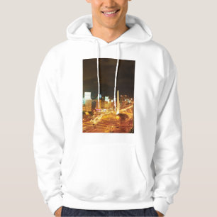 Veste À Capuche Le trafic et monument de nuit