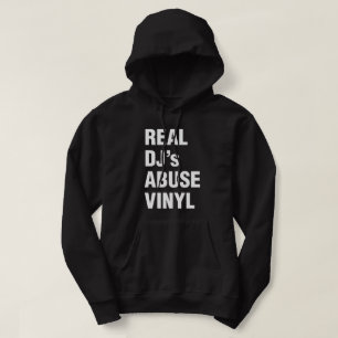 VESTE À CAPUCHE LE VINYLE DE LA VIOLENCE DE VÉRITABLE DJ