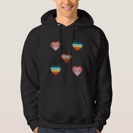 Veste À Capuche Le yoga est tout (Devant)