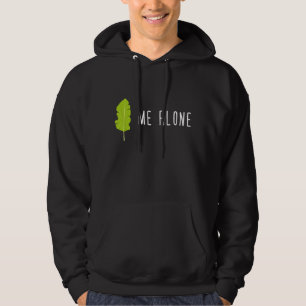 Veste À Capuche Leaf Me Alone Drôle Jardinage Humour de jeu