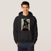 Veste À Capuche L'Écho du Guerrier (Devant entier)