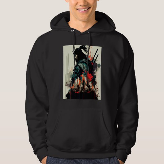 Veste À Capuche L'Écho du Guerrier (Devant)