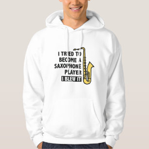 Veste À Capuche Lecteur saxophone
