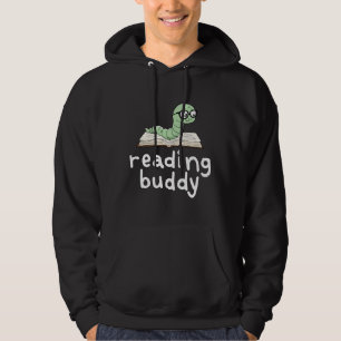 Veste À Capuche Lecture de Buddy Cute Bookwort avec livre