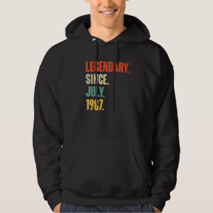 Veste À Capuche Légendaire depuis juillet 1987 35 ans 35e annivers