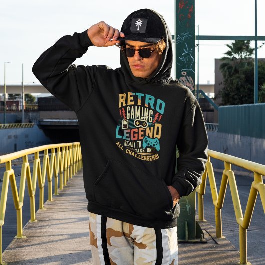 Veste À Capuche Légende du jeu Retro - Jeu vidéo