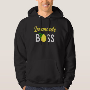 Veste À Capuche Lemonade Boss Entrepreneur Kid Juice Stand Crew