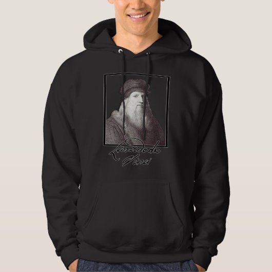 Veste À Capuche Léonard de Vinci (Devant)