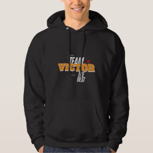 VESTE À CAPUCHE L'ÉQUIPE VICTOR LA MEILLEURE TJTB