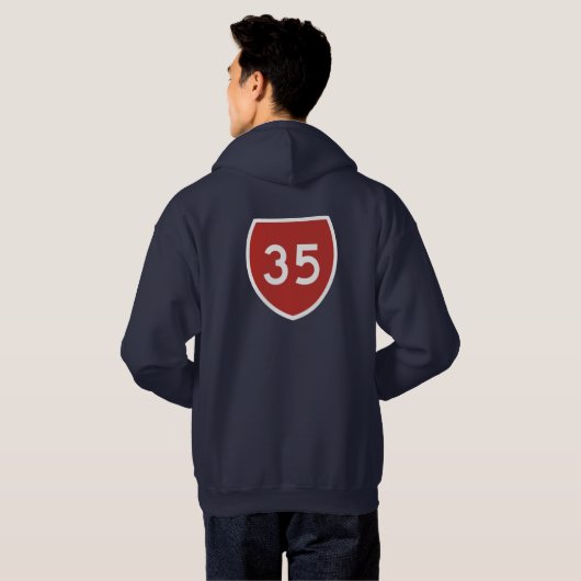 Veste À Capuche Les 35 OG (Dos entier)