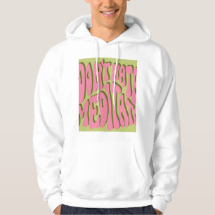 Veste À Capuche les années 70 Retro : 'Meditate' Motivational Post