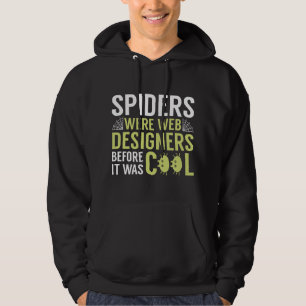 Veste À Capuche Les Araignées Étaient Des Concepteurs Web