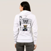 Veste À Capuche Les chats contre la corruption (Dos entier)