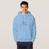 Veste À Capuche "Les Choses Que Je Fais." (Devant entier)