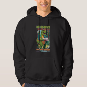 Veste À Capuche Les dinosaures n'ont pas lu ce qui leur est arrivé