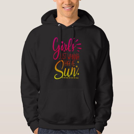 Veste À Capuche Les Filles Veulent À Sun Beach Vacances Essentials (Devant)