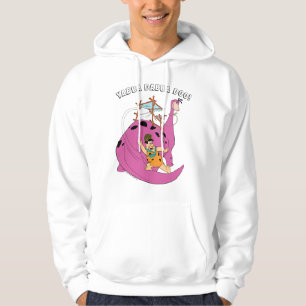 Veste À Capuche Les Flintstones Fred glissant en bas de la queue