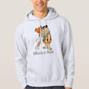 Veste À Capuche Les Flintstones   Wilma embrassant Fred