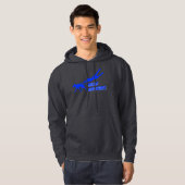 Veste À Capuche Les Grands Danois sont des Macroadventures (Devant entier)