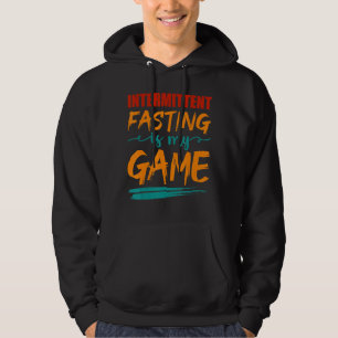 Veste À Capuche Les Hommes Le Jeûne Intermittent Est Mon Jeu Nutri