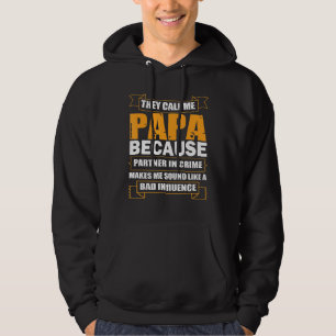Veste À Capuche Les Hommes Qu'On M'Appelle Papa Parce Qu'Ils Sont 