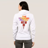 Veste À Capuche 'Les horreurs persistent, mais moi aussi (Dos entier)
