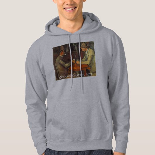 Veste À Capuche Les joueurs de cartes (Devant)