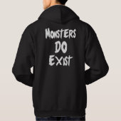 Veste À Capuche Les monstres existent (Dos)