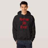 Veste À Capuche Les monstres existent (Devant entier)