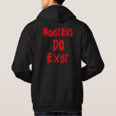 Veste À Capuche Les monstres existent (Dos)