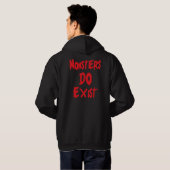 Veste À Capuche Les monstres existent (Dos entier)