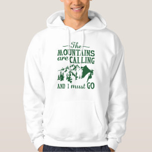 Veste À Capuche Les montagnes appellent