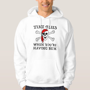Veste À Capuche Les mouches du temps quand vous avez du rhum