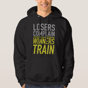 Veste À Capuche Les perdants plaignent les gagnants Train