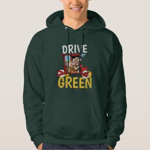 Veste À Capuche Les Pierrafeu Fred & Barney - Drive Green