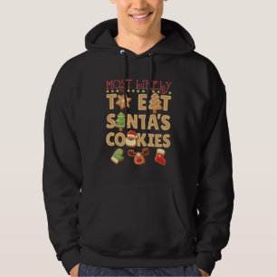 Veste À Capuche Les plus susceptibles de manger des cookies Père N