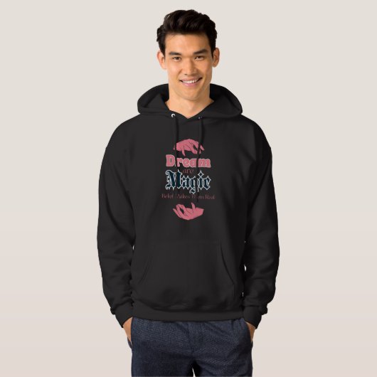 Veste À Capuche Les rêves sont magiques (Devant entier)