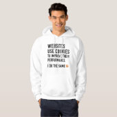 Veste À Capuche Les sites Web utilisent des cookies (Devant entier)