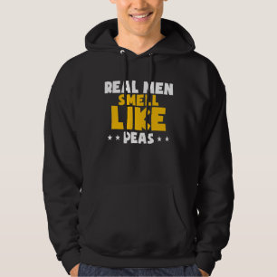 Veste À Capuche Les vrais hommes sentent comme les petits pois Veg