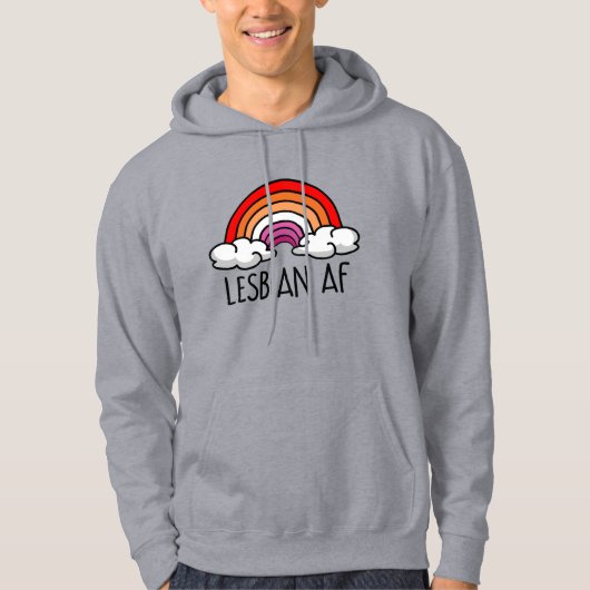 VESTE À CAPUCHE LESBIENNE AF (Devant)