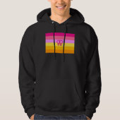 Veste À Capuche Lesbienne Dawn Pride Femmes qui aiment les femmes (Devant)