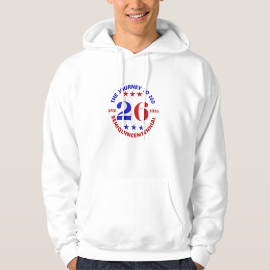 VESTE À CAPUCHE L'ESPRIT DE 26 - LE VOYAGE À 250 (Devant)