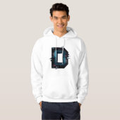 Veste À Capuche Lettre D : Dynamique, Distincte et Confortable ! (Devant entier)